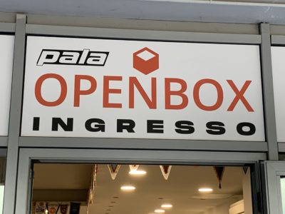 Ingresso Palaopenbox principale